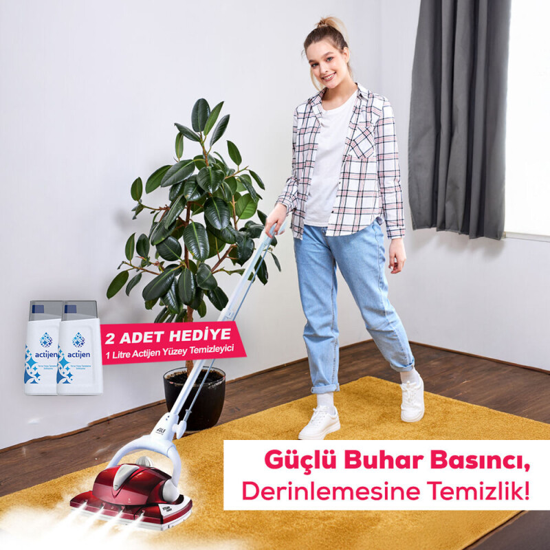 ALF Hero BT-123 Steam Force Buhar Basınçlı Zemin Temizleyici - 2