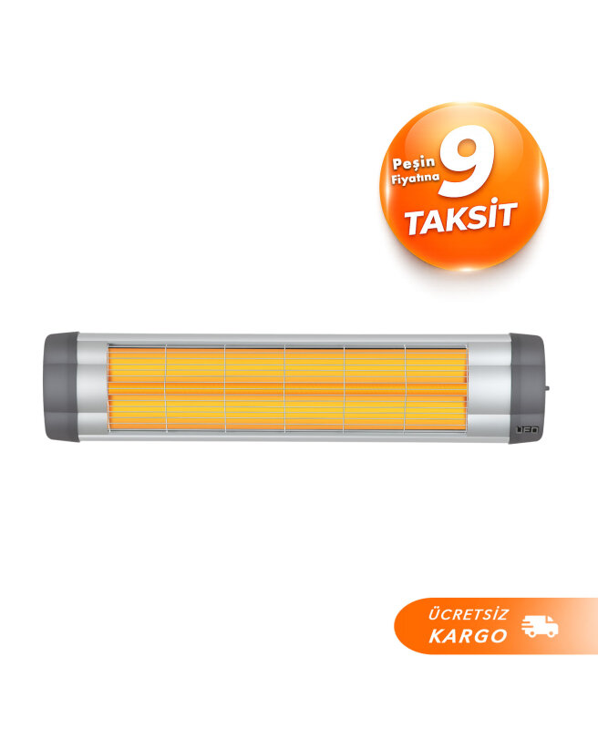 UFO Star 2400 W Duvar Tipi Isıtıcı - Termostatlı - UFO