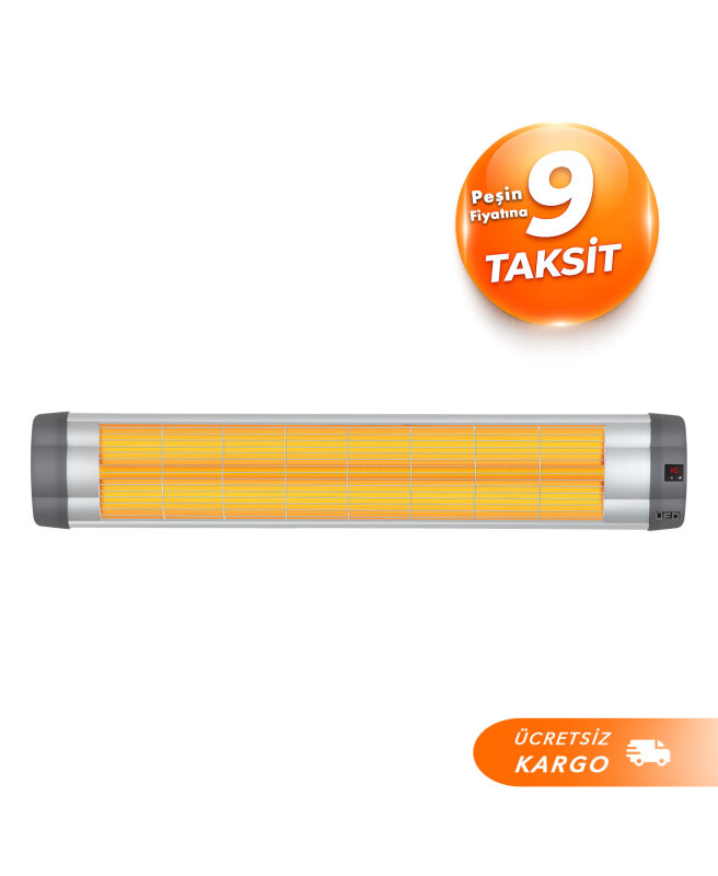 UFO Star 3000 W Duvar Tipi Isıtıcı - Uzaktan Kumandalı - UFO